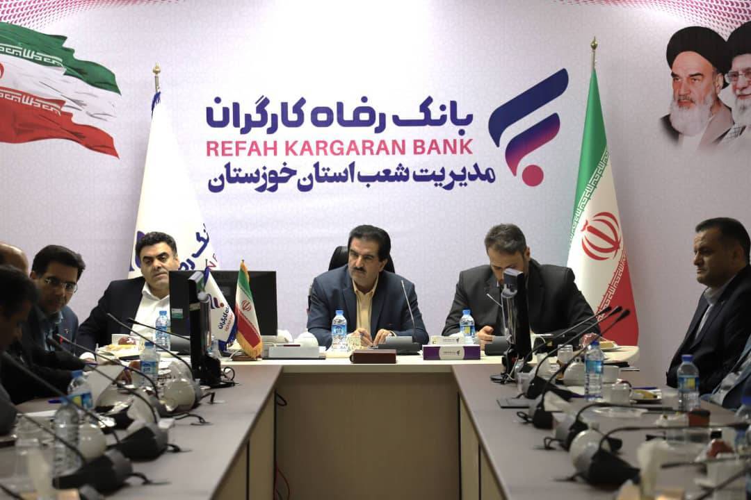 هم‌افزایی بانک رفاه کارگران و دستگاه‌های تابعه وزارت تعاون برای رونق تولید و اشتغالزایی در استان خوزستان