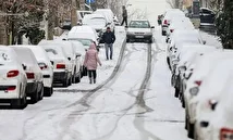 تصاویر دلچسب از تهران برفی در این ساعات+ فیلم