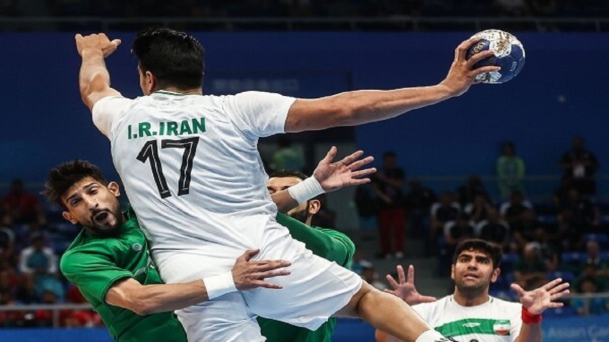 برتری پرگل تیم هندبال مردان ایران برابر استرالیا