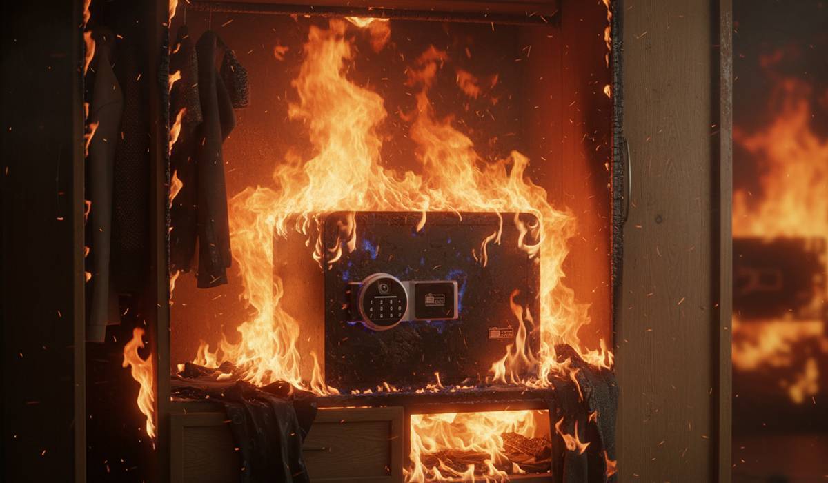 گاوصندوق نسوز با عایق پشم سنگ سدید گاوصندوق نسوز با عایق پشم سنگ سدید