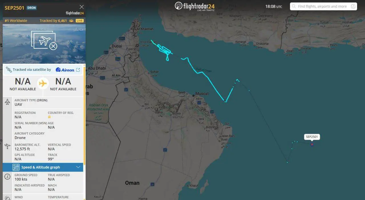 پهپاد سپاه به ناو آبراهام لینکلن نزدیک شد