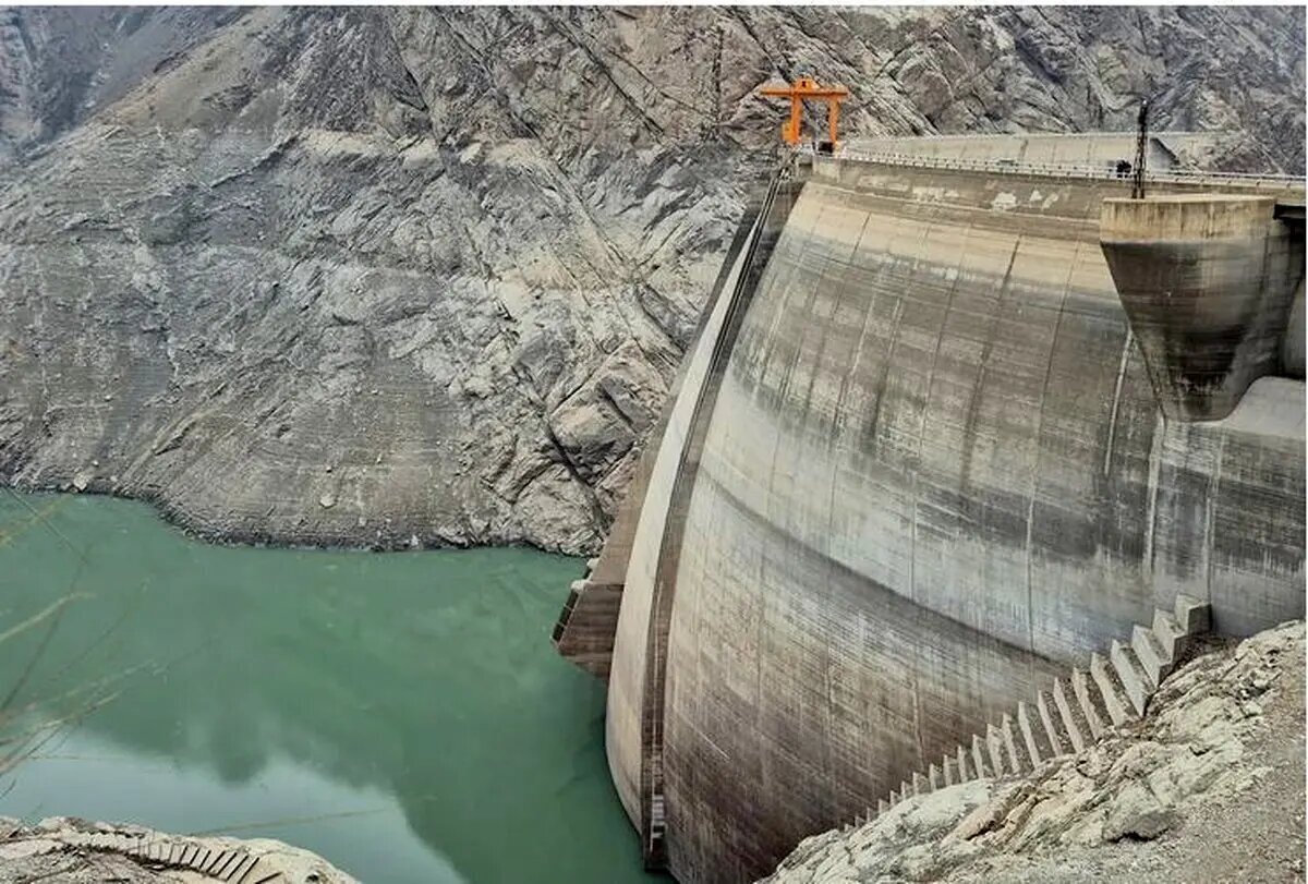 سد کرج به لبِ مرگ رسید+ عکس