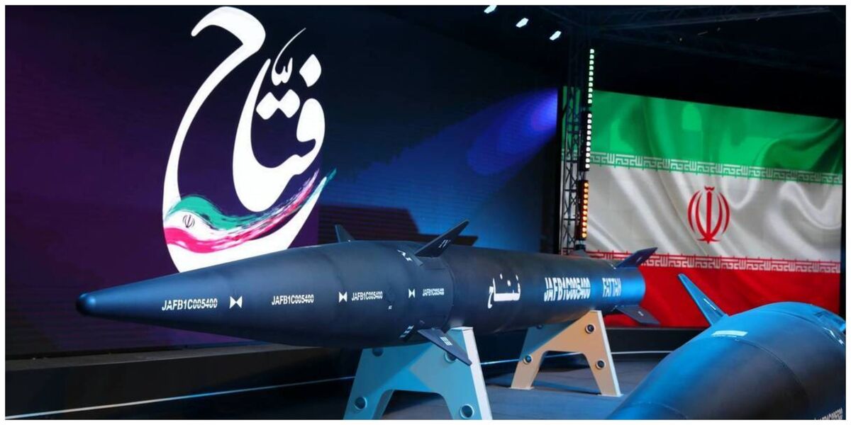 سلاح جدید ایران رونمایی شد / حمله به پایگاه‌های آمریکا با موشک هایپرسونیک فتاح۲