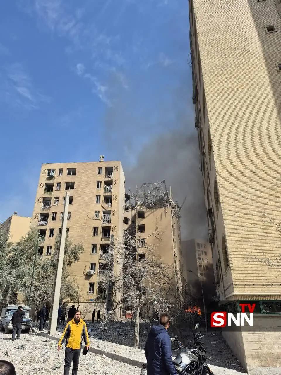 انفجار مهیب در شهرک شهید بروجردی تهران + فیلم