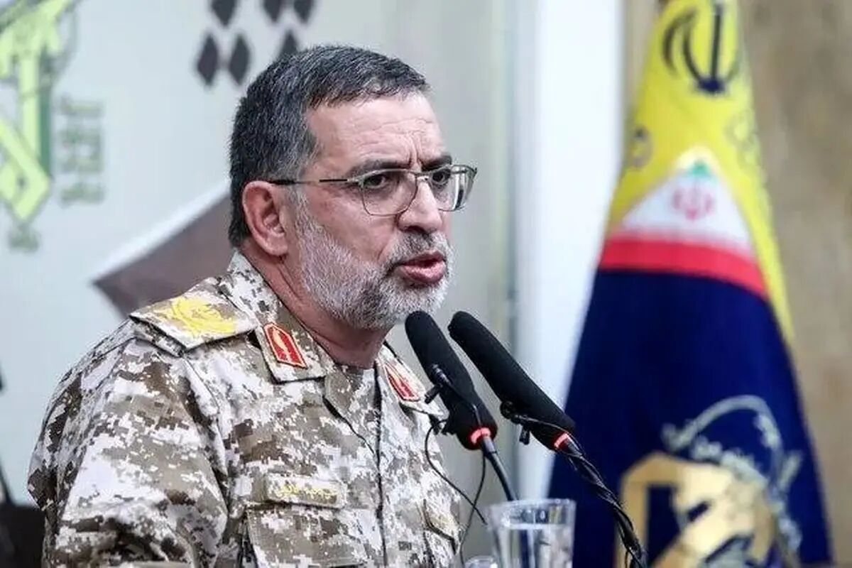 سخنگوی سپاه از سلاح‌های جدید خبر داد/ پهپاد اسرائیلی «هرون» ساقط شد
