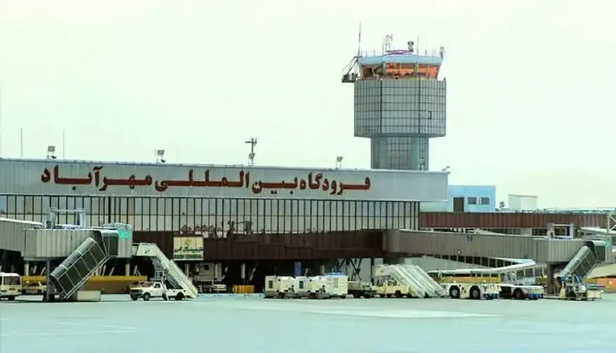 تصاویر آخرالزمانی از لحظه انفجار در فرودگاه مهرآباد تهران+ فیلم