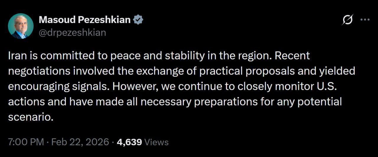 خبر خوش پزشکیان درباره مذاکرات / رئیسجمهور مستقیما سیگنال داد خبر خوش پزشکیان درباره مذاکرات / رئیسجمهور مستقیما سیگنال داد