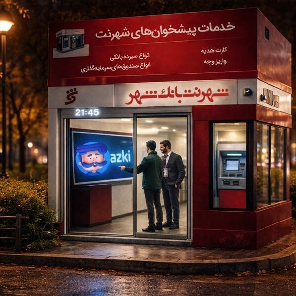 خدمات بیمه‌ای ازکی در پیشخوان‌های شهرنت‌ فعال شد