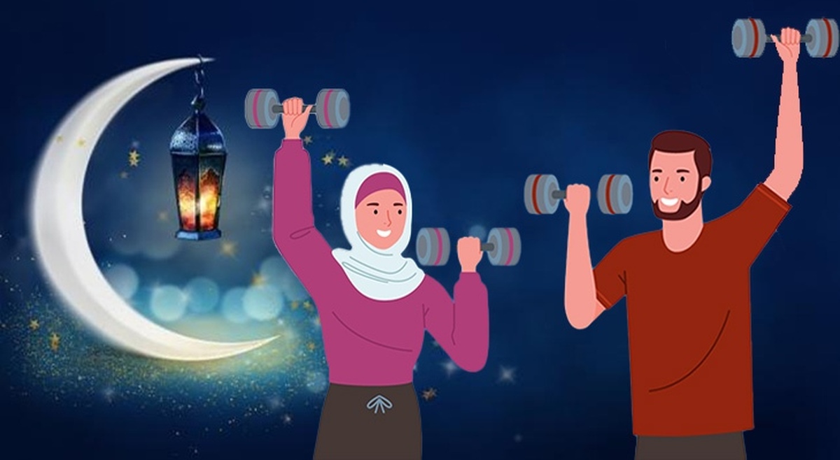 اینفوگرافیک/۶ فایده ورزش در ماه رمضان