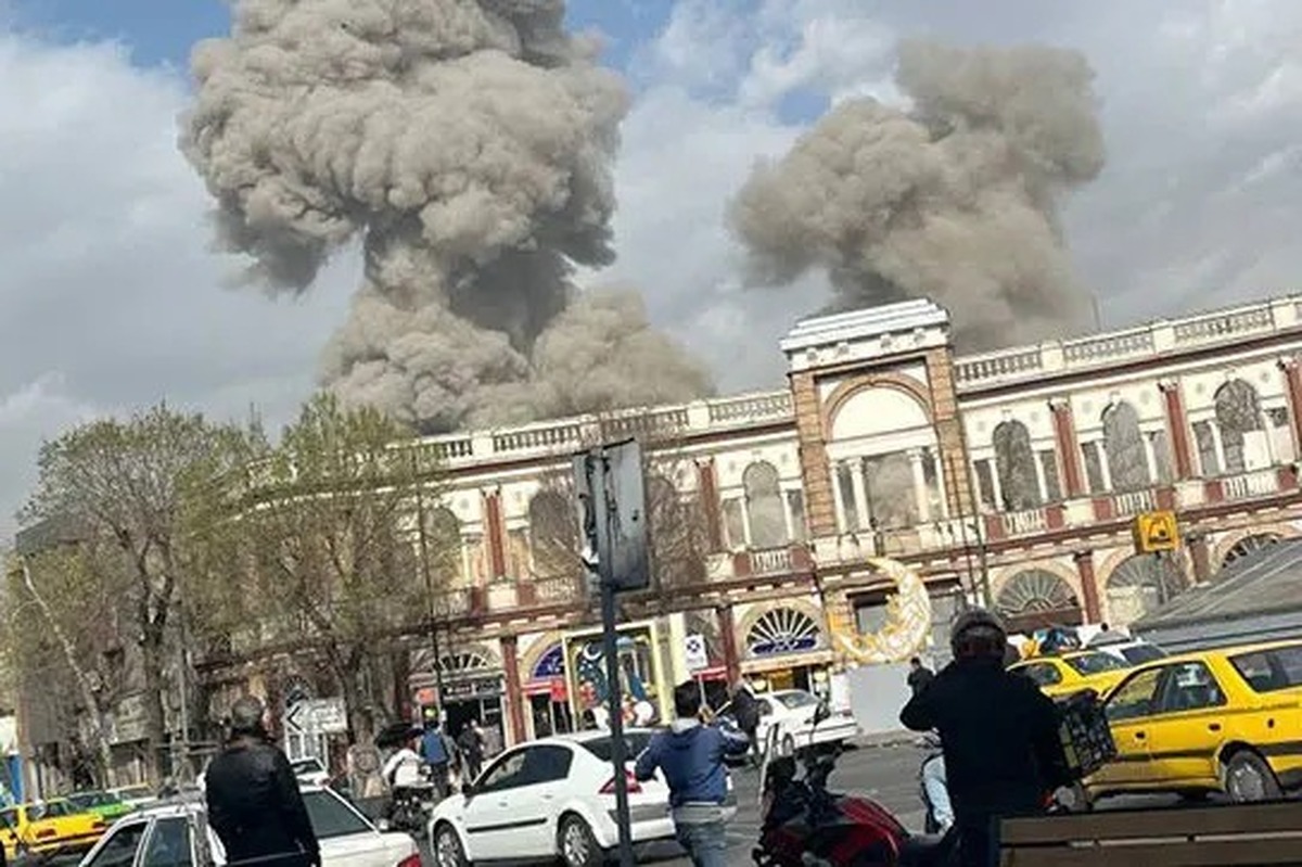 شاهکار عجیب شبکه خبر / موزیک حماسی به جای پوشش حملات تهران پخش شد