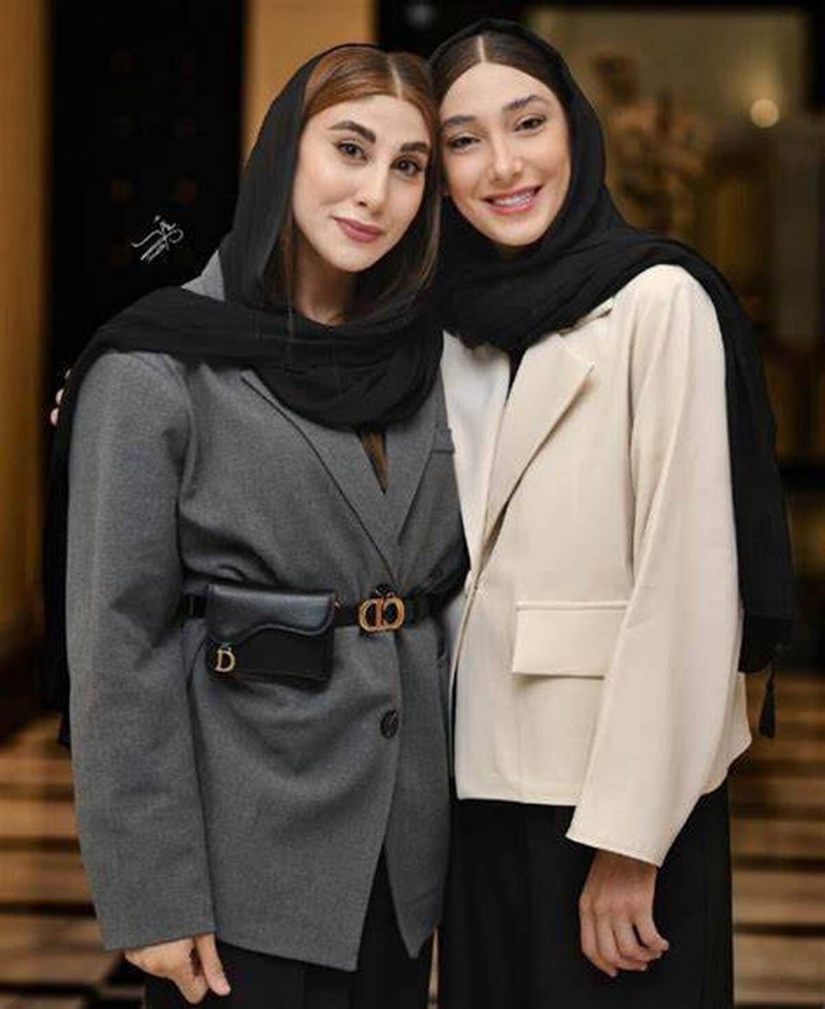 لحظه غیرحرفه‌ای آغاز درگیری ناهید کیانی و مبینا نعمت زاده + فیلم