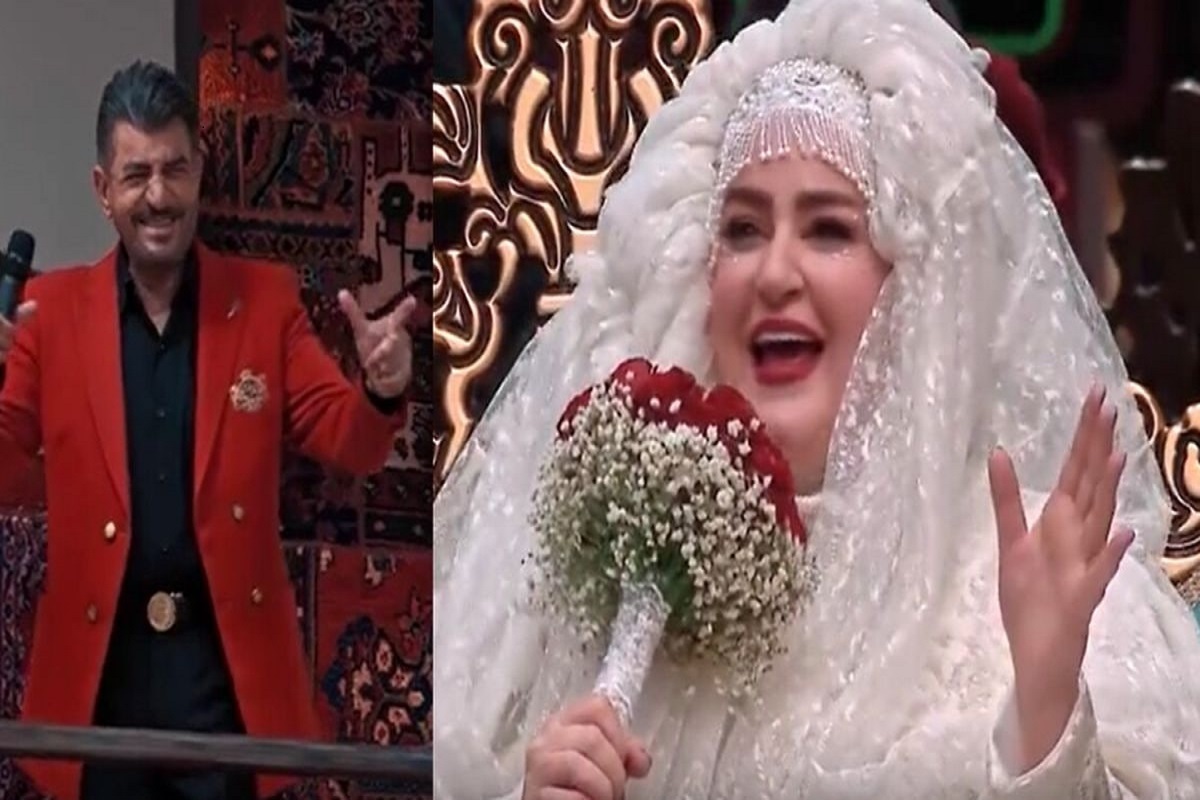 سورپرایز محمود شهریاری برای عروسی نعیمه نظامدوست ! + فیلم سورپرایز محمود شهریاری برای عروسی نعیمه نظامدوست ! + فیلم