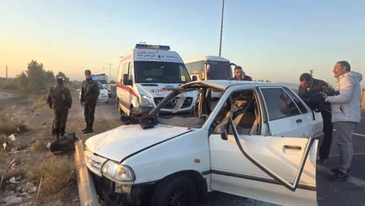 فوت وحشتناک ۸ نفر براثر تصادف سهمگین در کرمانشاه فوت وحشتناک ۸ نفر براثر تصادف سهمگین در کرمانشاه