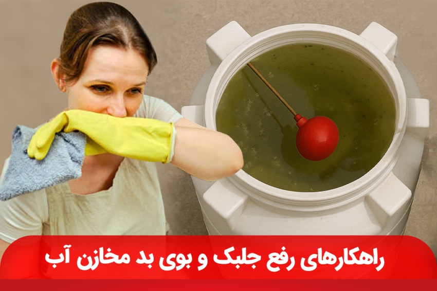 راهکارهای رفع بوی بد مخزن آب کپک زده