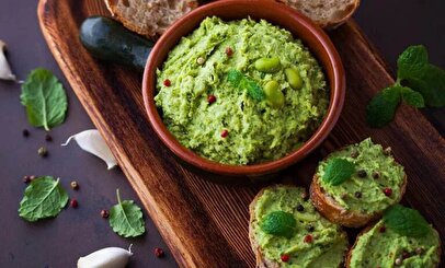 طرز تهیه دیپ باقلا سبز؛ پیش غذای خوشمزه