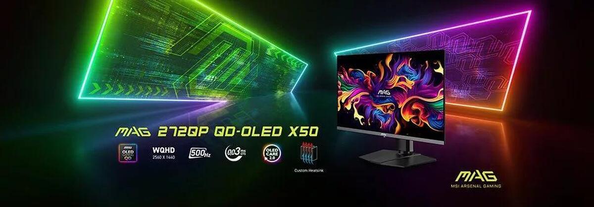 MSI با مانیتورهای QD‑OLED ۵۰۰ هرتزی خود، استاندارد تازهای برای گیمرهای حرفهای گذاشت MSI با مانیتورهای QD‑OLED ۵۰۰ هرتزی خود، استاندارد تازهای برای گیمرهای حرفهای گذاشت