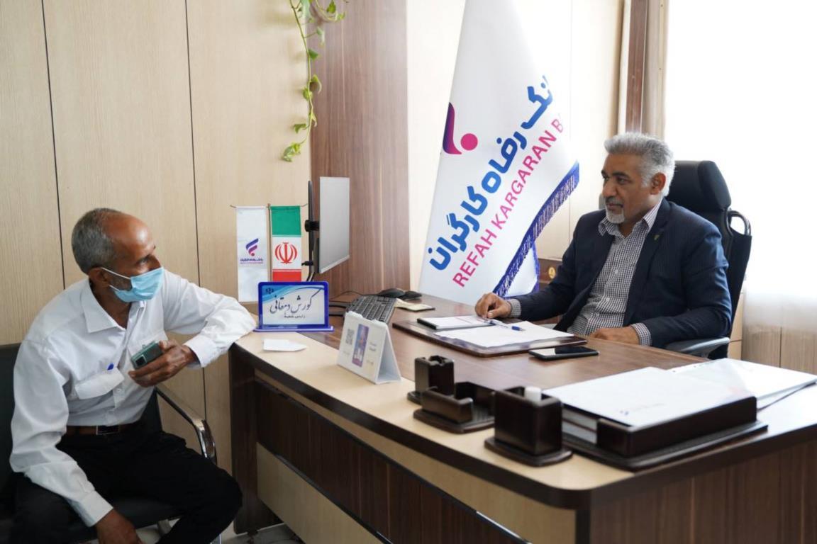 شعبه بندر شهید رجایی بانک رفاه کارگران فعالیت خود را از سر گرفت