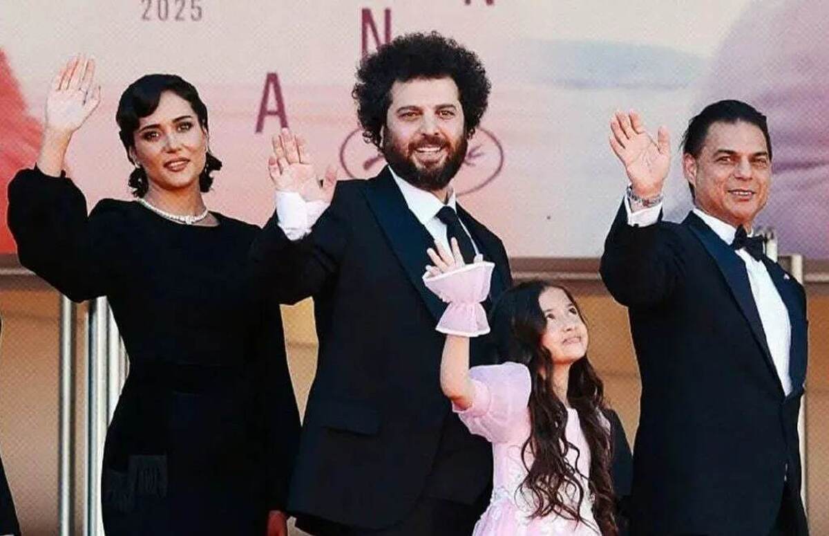 حضور متفاوت پریناز ایزدیار و پیمان معادی در جشنواره فیلم کن + فیلم