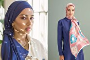ساده‌ترین ترفند جلوگیری از سر خوردن شال روی سر که تا حالا نمی‌دانستید!
