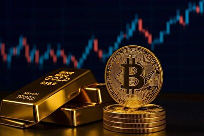 بیت کوین از طلا سبقت گرفت