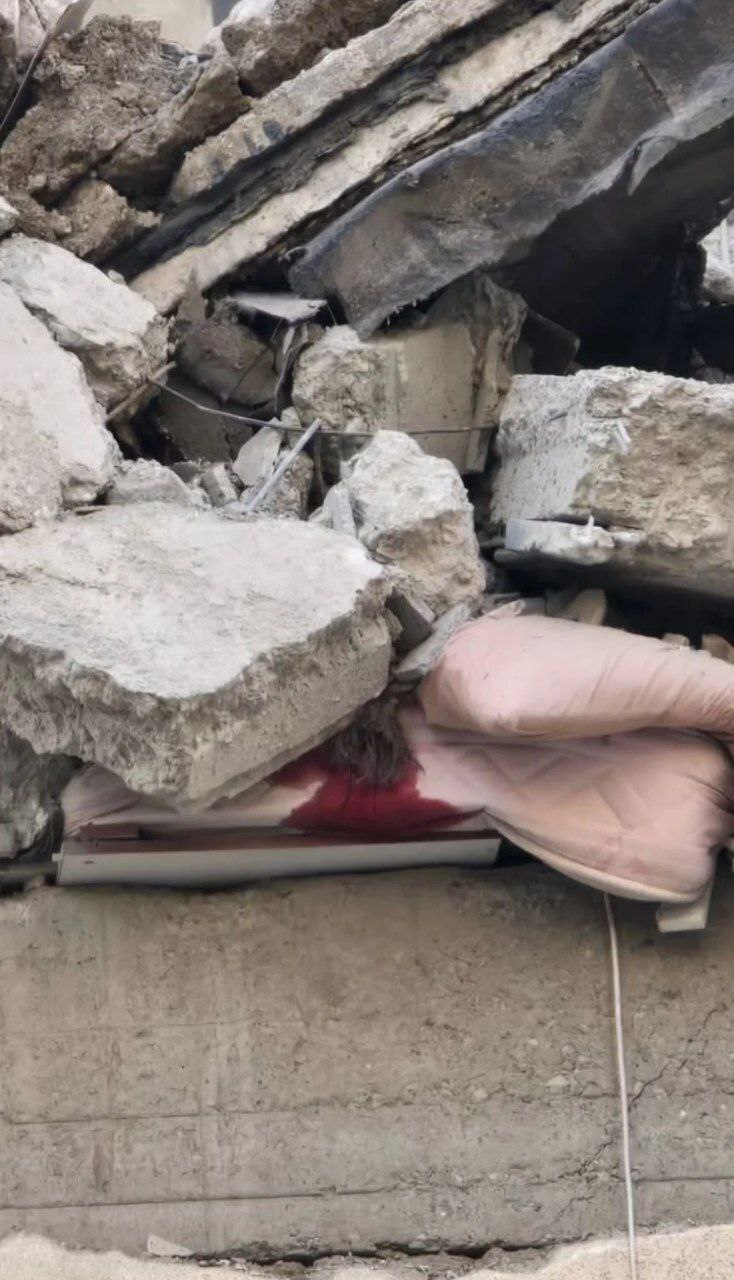 تصویری جگرسوز از پریا عباسی که در حمله اسرائیل شهید شد