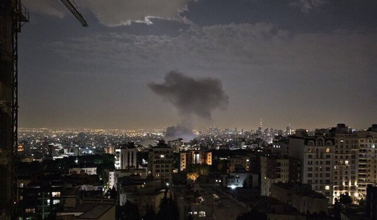 دفاع پدافند در برابر حملات اسرائیل در شرق تهران + فیلم