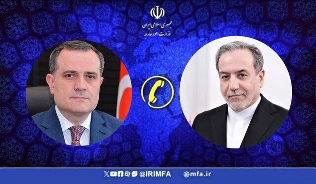 گفتگوی تلفنی عراقچی با وزیر خارجه جمهوری آذربایجان گفتگوی تلفنی عراقچی با وزیر خارجه جمهوری آذربایجان