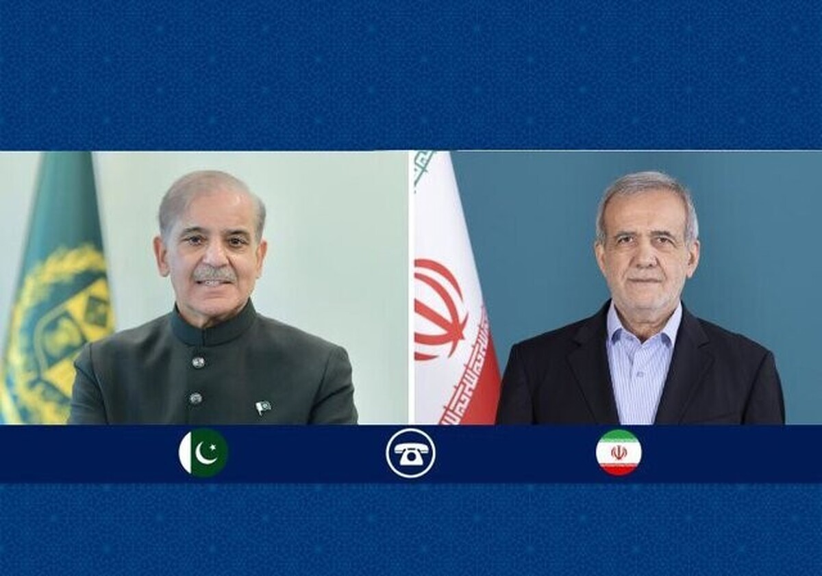 تماس تلفنی نخست وزیر پاکستان با پزشکیان تماس تلفنی نخست وزیر پاکستان با پزشکیان