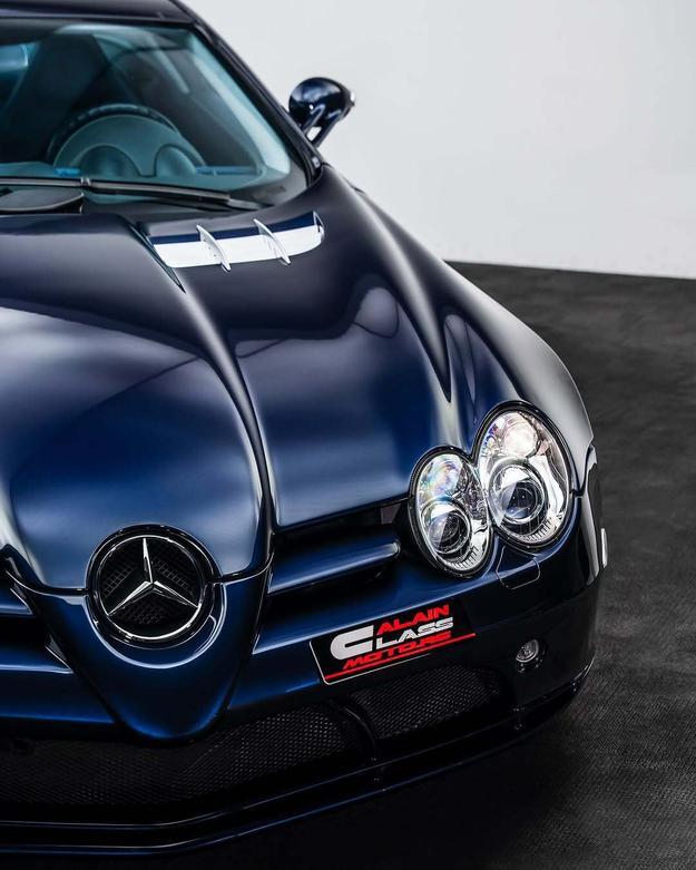 شاهکار مرسدس بنز SLR مک‌لارن به نمایش در آمد