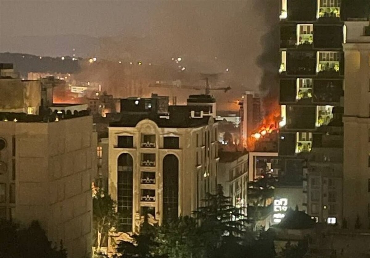 حمله اسرائیل به ستاد وزارت دفاع در تهران حمله اسرائیل به ستاد وزارت دفاع در تهران