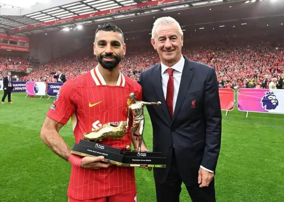 محمد صلاح بهترین بازیکن فصل لیگ انگلیس شد محمد صلاح بهترین بازیکن فصل لیگ انگلیس شد