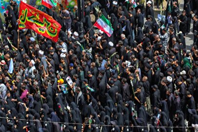 وضعیت خیابان‌های تهران در ظهر تاسوعا + فیلم