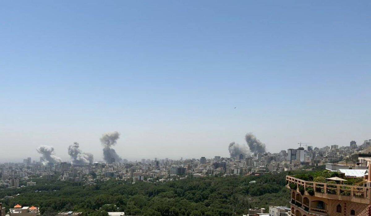 انفجار میدان ونک امروز ۲ تیر ۱۴۰۴ + فیلم
