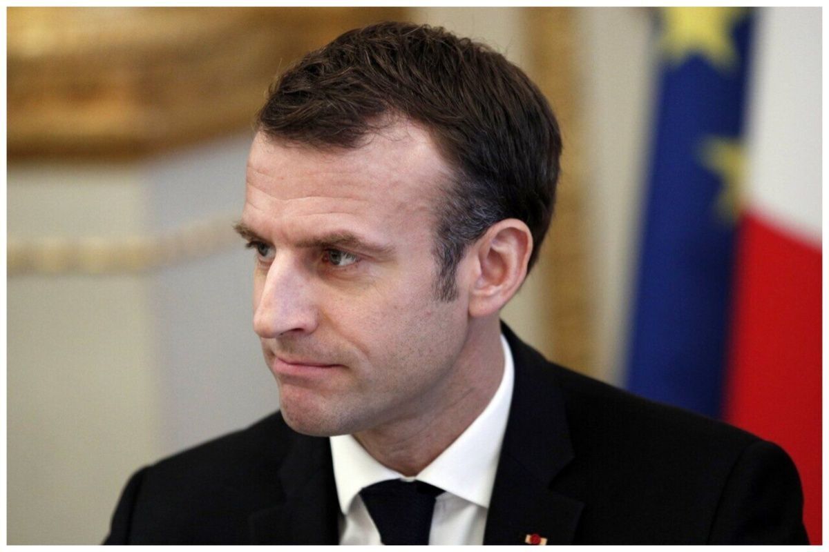 همسر ماکرون دوباره او را ضایع کرد + فیلم  همسر ماکرون دوباره او را ضایع کرد + فیلم