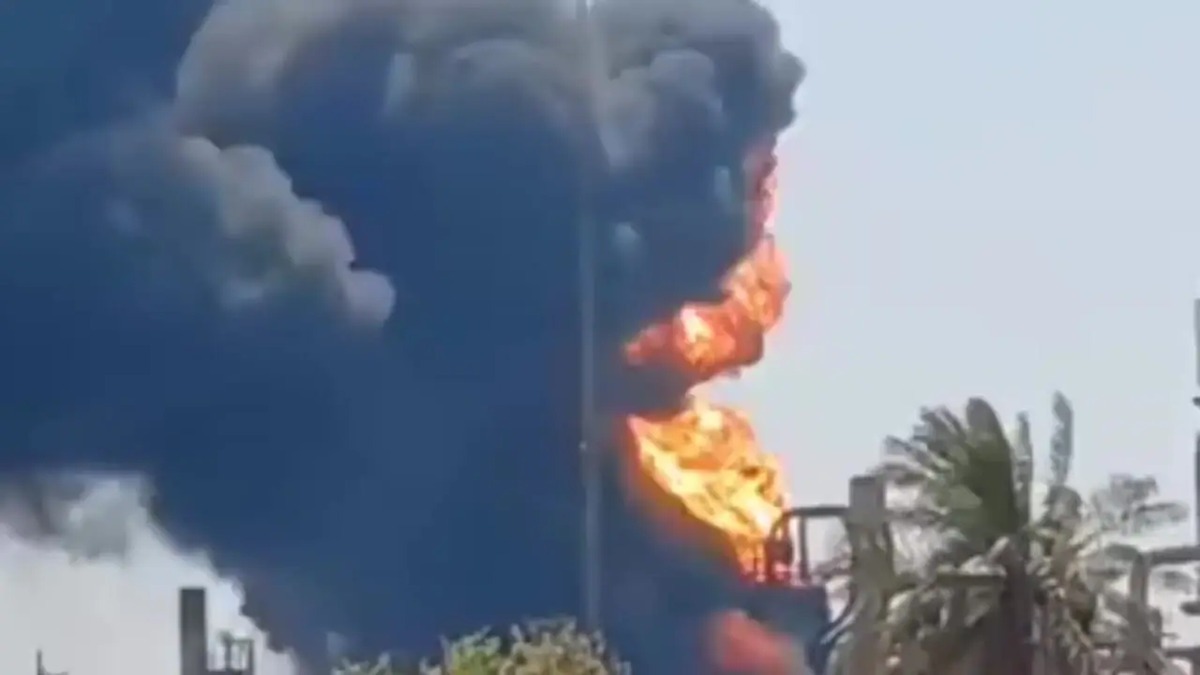 علت آتش سوزی پالایشگاه آبادان مشخص شد