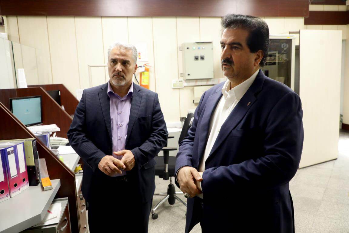 بازدید مدیرعامل بانک رفاه کارگران از شعب این بانک در شهر تهران