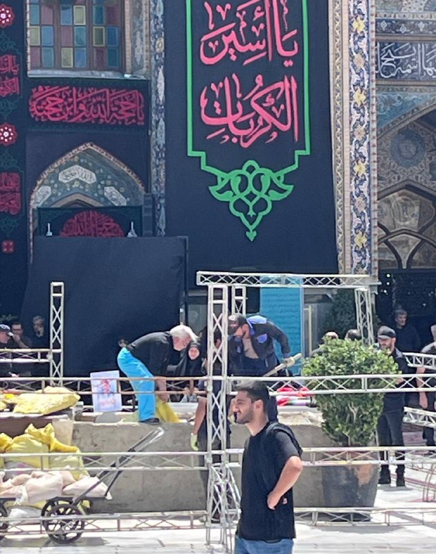 اولین تصویر از محل دفن دانشمندان هسته‌ای
