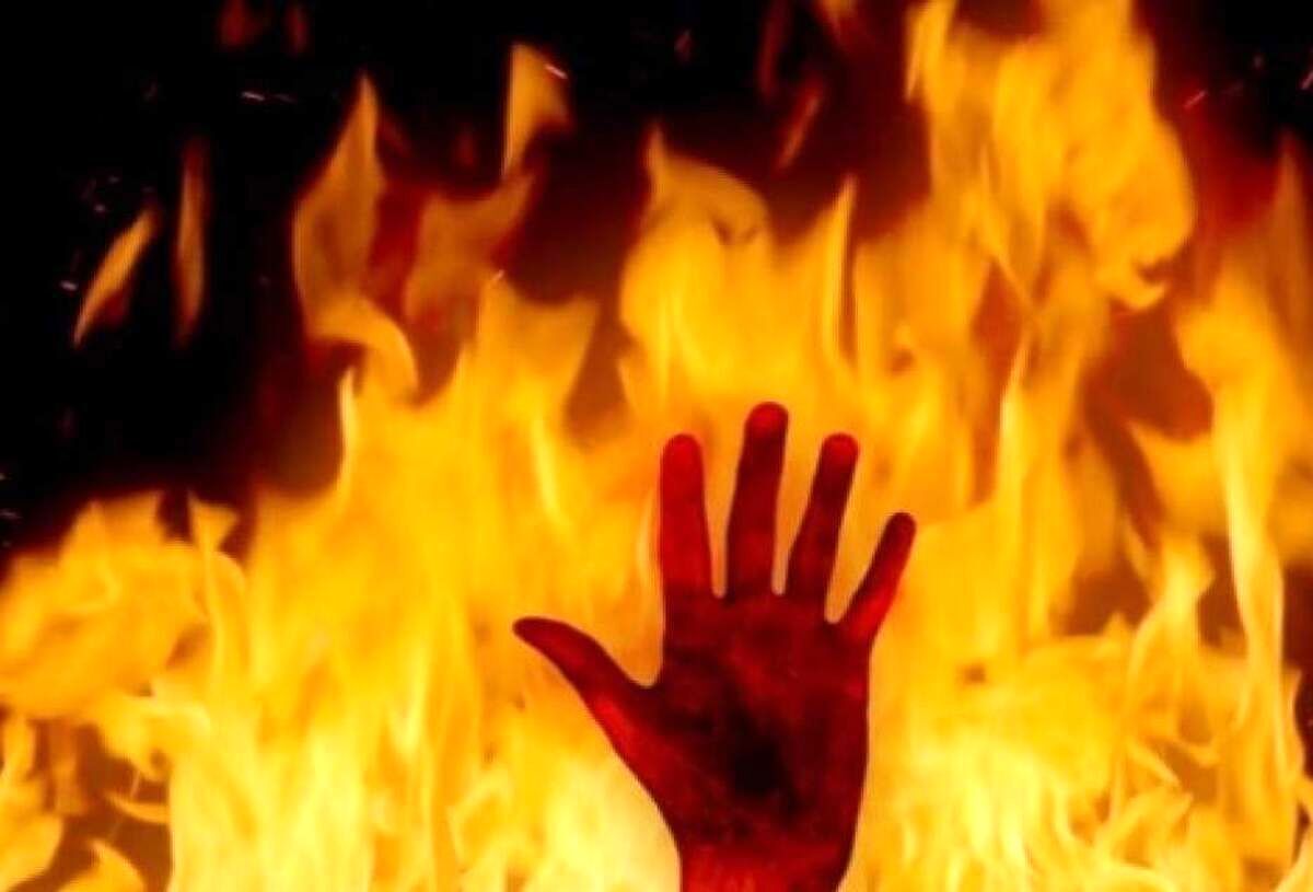 آتش زدن مامور پلیس راه مشهد توسط یک راننده آتش زدن مامور پلیس راه مشهد توسط یک راننده