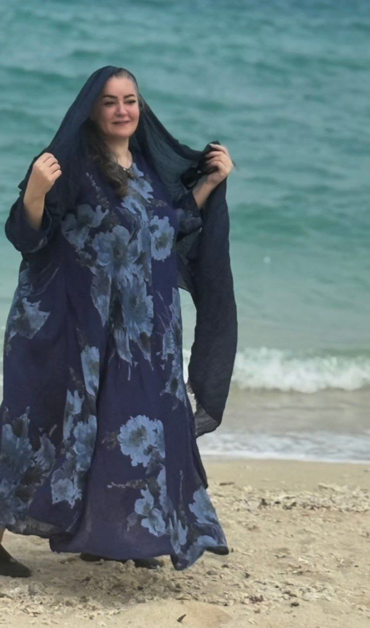 استایل ساحلی نعیمه نظام دوست در کیش
