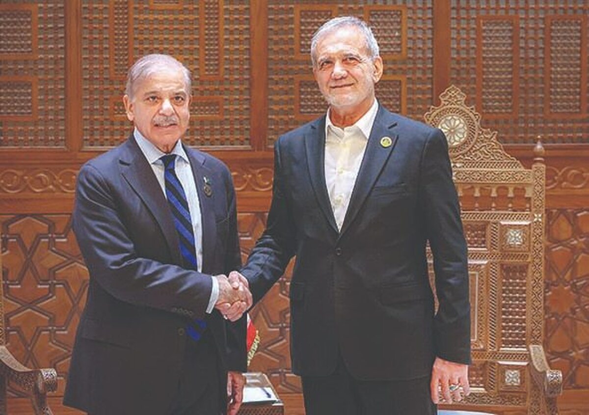 سعدی‌خوانی شهباز شریف در نشست خبری با پزشکیان+ فیلم