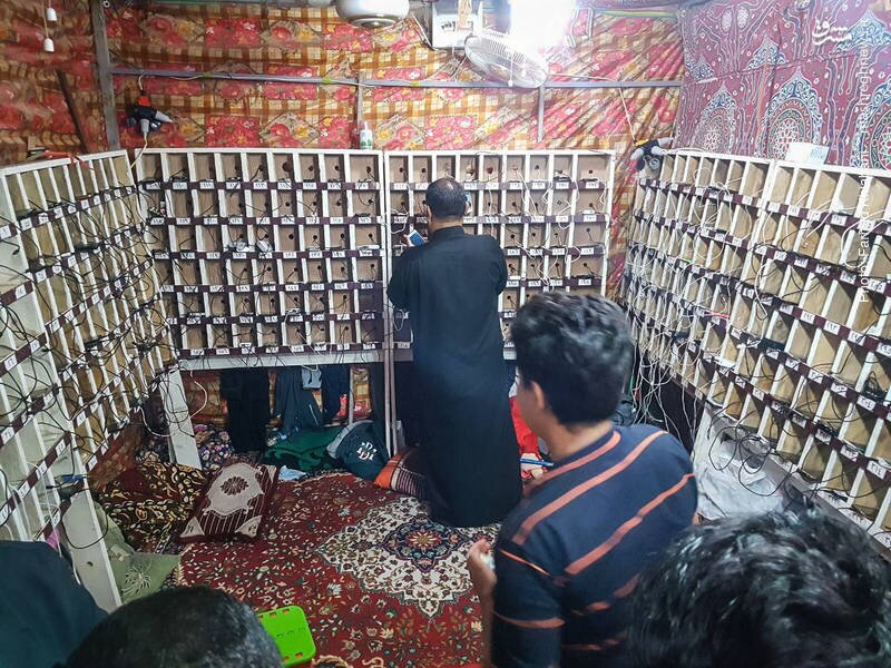 یک موکب عجیب برای خدمت به زائران کربلا+ عکس