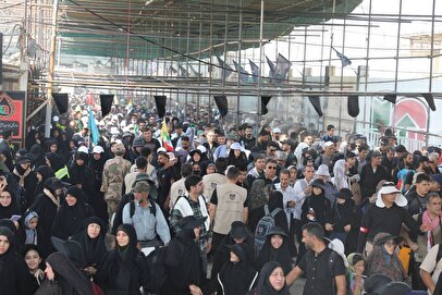 یک موکب عجیب برای خدمت به زائران کربلا+ عکس