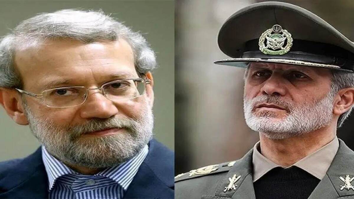 پیام مهم فرمانده کل ارتش به علی لاریجانی