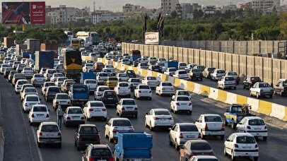 ترافیک سنگین در محورهای شمالی / جاده چالوس و هراز قفل شد