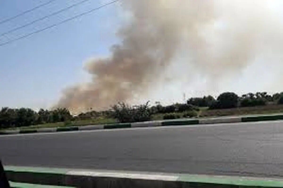 دود غلیظ در غرب تهران + فیلم دود غلیظ در غرب تهران + فیلم