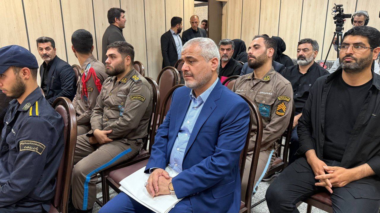 اولین تصاویر از دادگاه قاتل الهه حسین نژاد + تصاویر