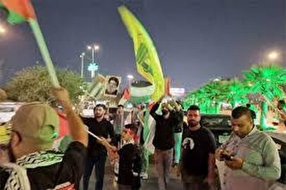 واکنش مردم عراق به جواب ایران علیه اسرائیل