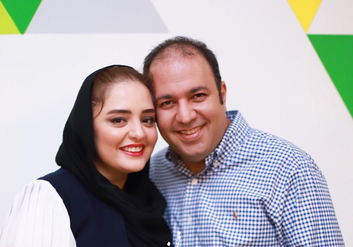 دابسمش نرگس محمدی و علی اوجی با آهنگ شایع وایرال شد + فیلم