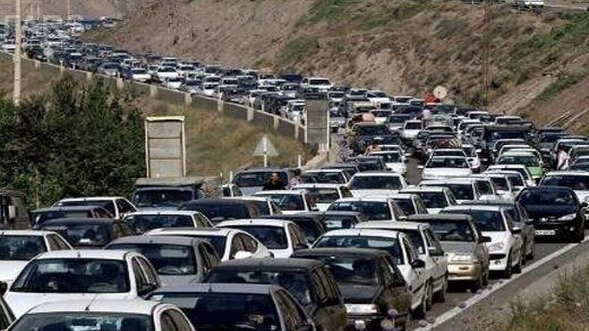 آخرین وضعیت ترافیک در جادههای شمالی / جاده چالوس قفل شد آخرین وضعیت ترافیک در جادههای شمالی / جاده چالوس قفل شد