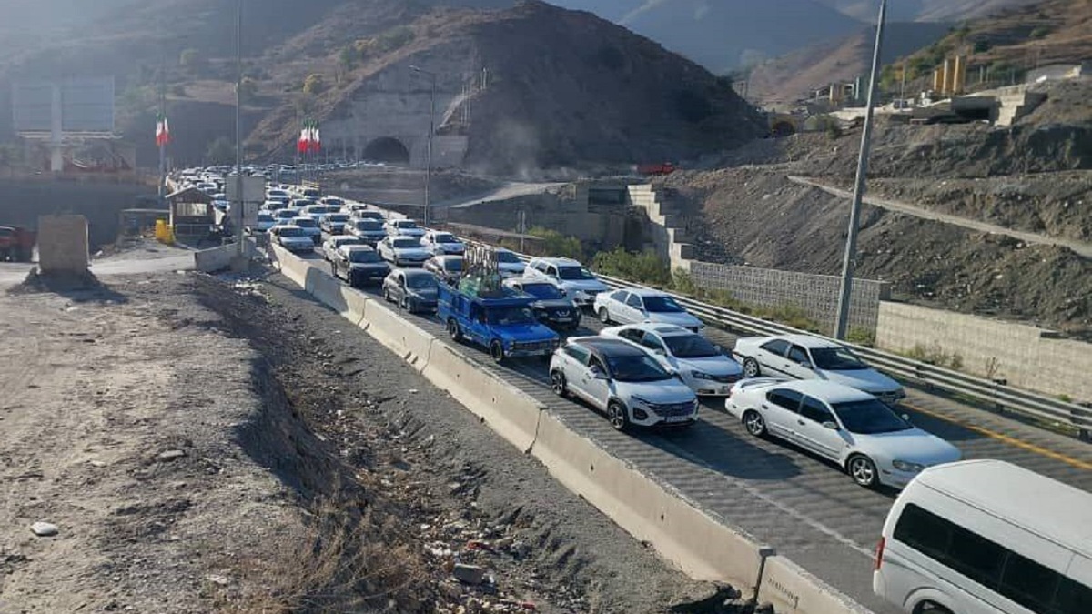 جاده چالوس باز هم یک طرفه شد